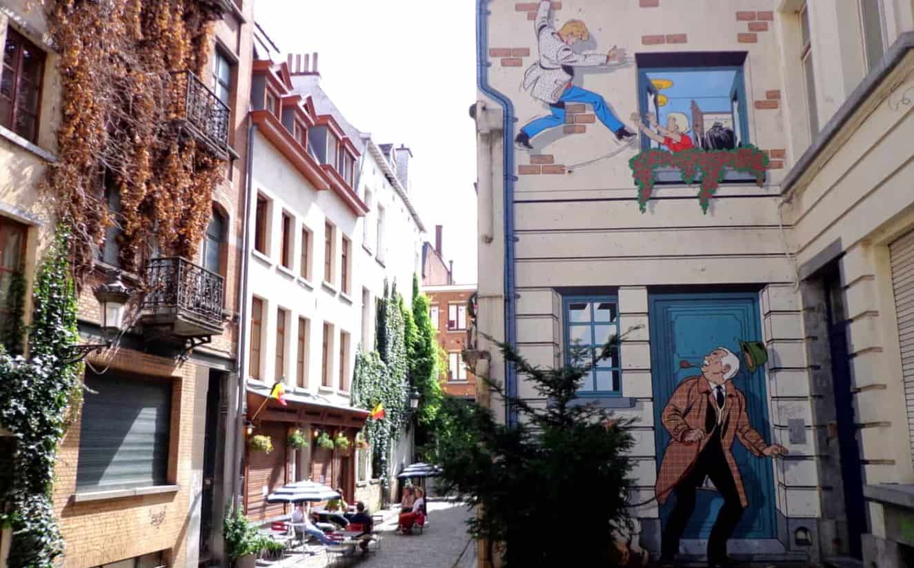 Visiter bruxelles avec le parcours BD